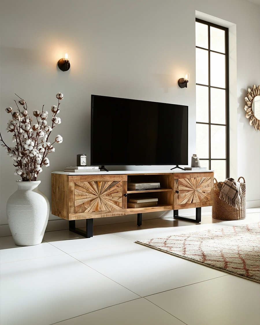 Sunet - Meuble TV en bois...