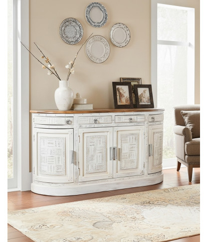 Argo - Sideboard in solid white mango wood