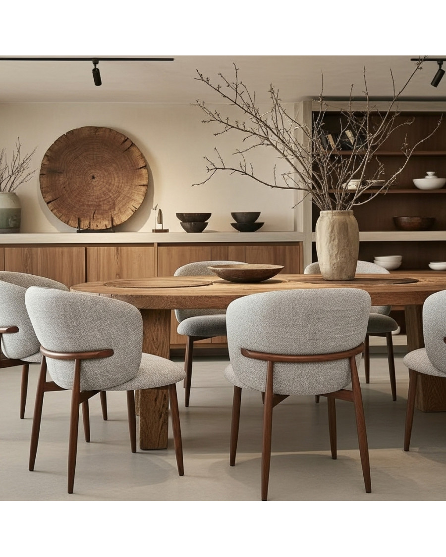 Mila - Chair in taupe...