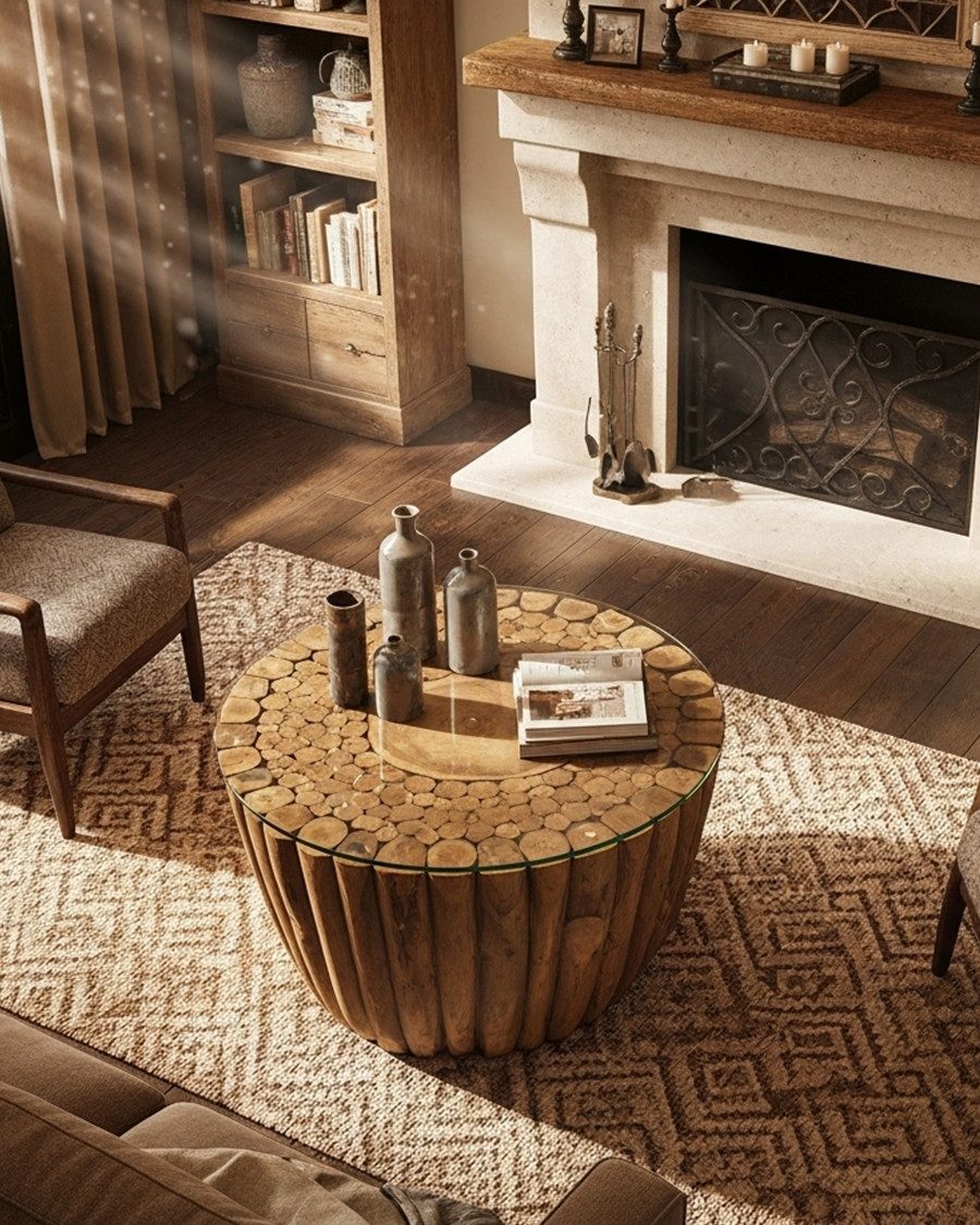 Woodle - Table Basse en...