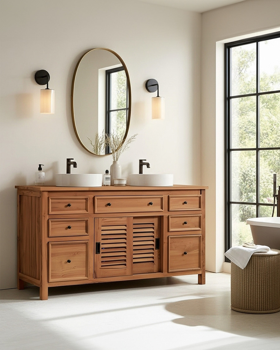 Savanna - Teak bathroom...