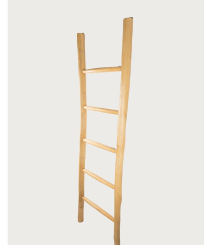 Sumba - Échelle de Salle de Bain en Bois de bambou 150 cm