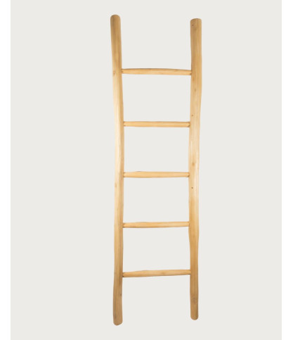 Sumba - Échelle de Salle de Bain en Bois de bambou 170 cm