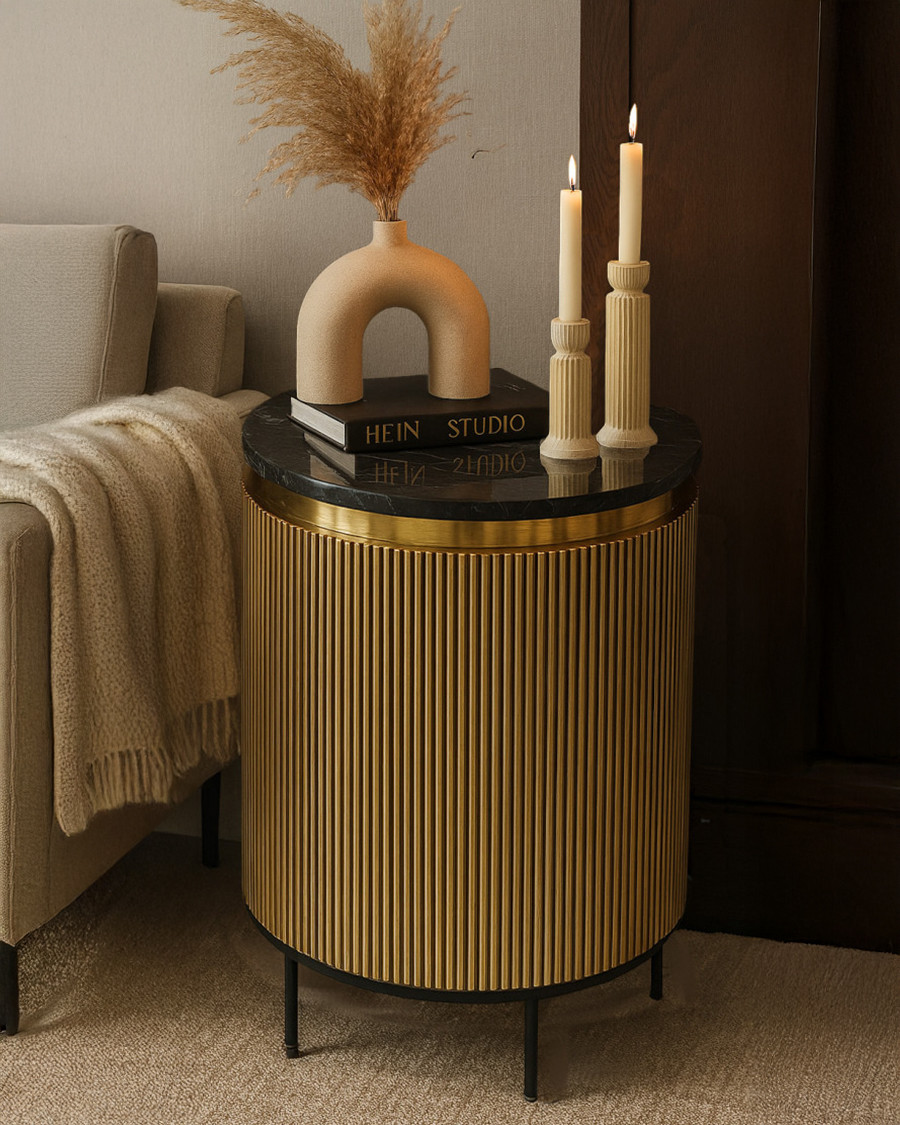 Glory - Antique brass side...