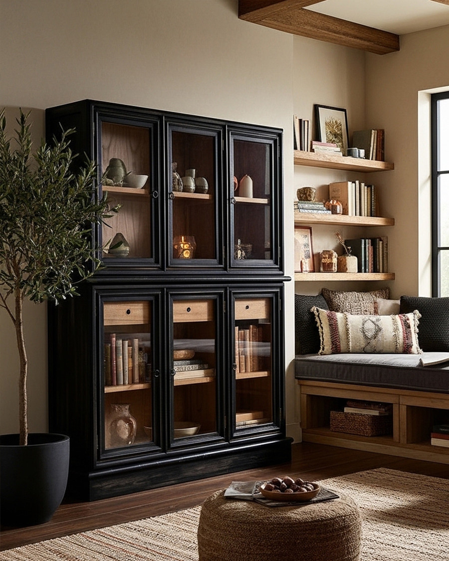 Chelsea - Black Solid Mindi...