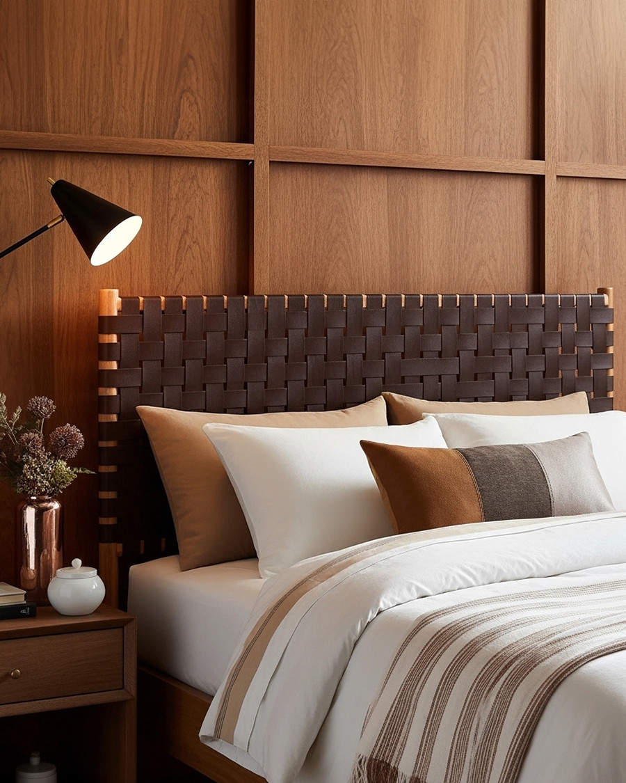 Kenza - Headboard in Woven...
