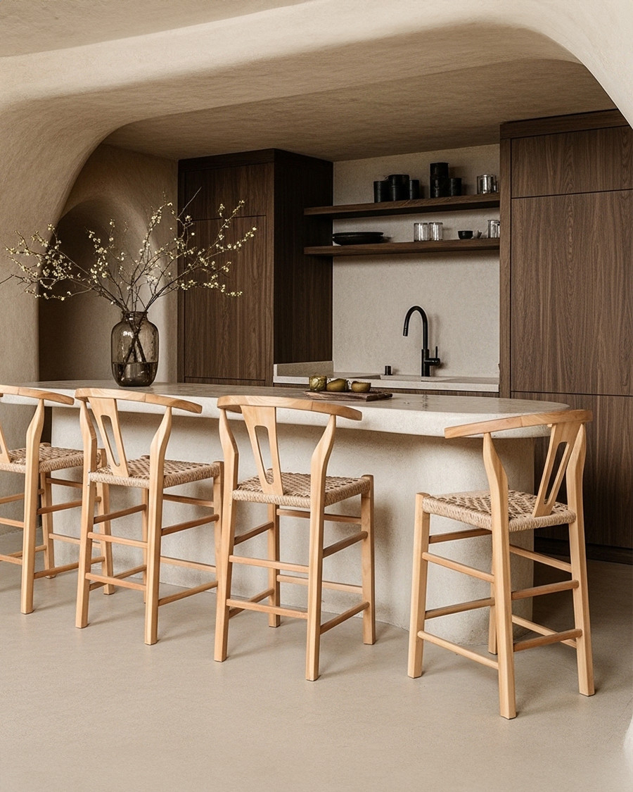 Soren - Set of 2 Teak and...