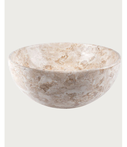 Auro - Lavabo redondo de mármol natural