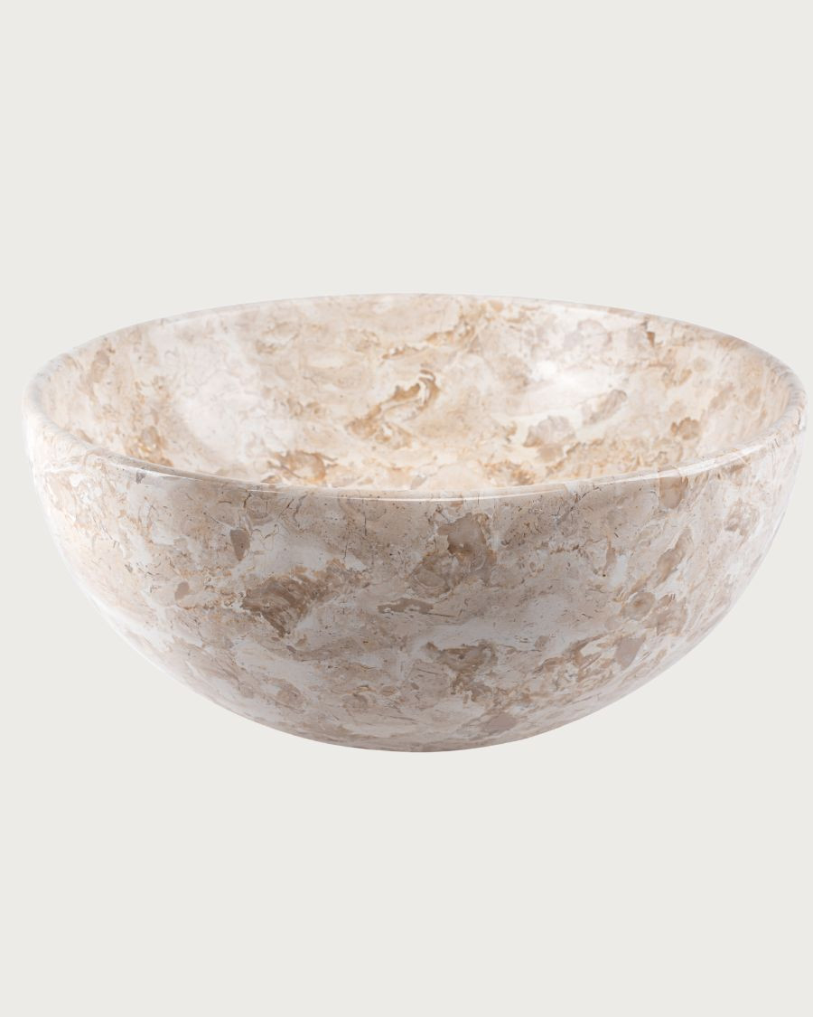 Auro - Lavabo redondo de mármol natural