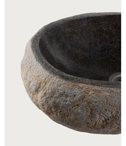 Rocca - Countertop Basin in Natural Stone