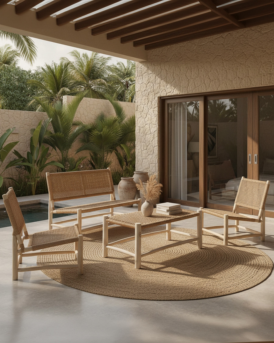 Jaya - Salon de jardin en...