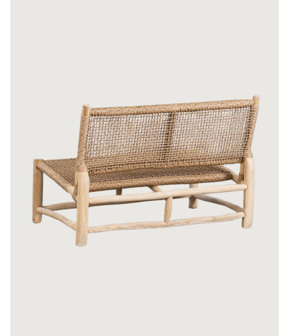 Jaya - Muebles de jardín de teca y cuerda