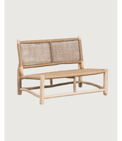 Jaya - Muebles de jardín de teca y cuerda