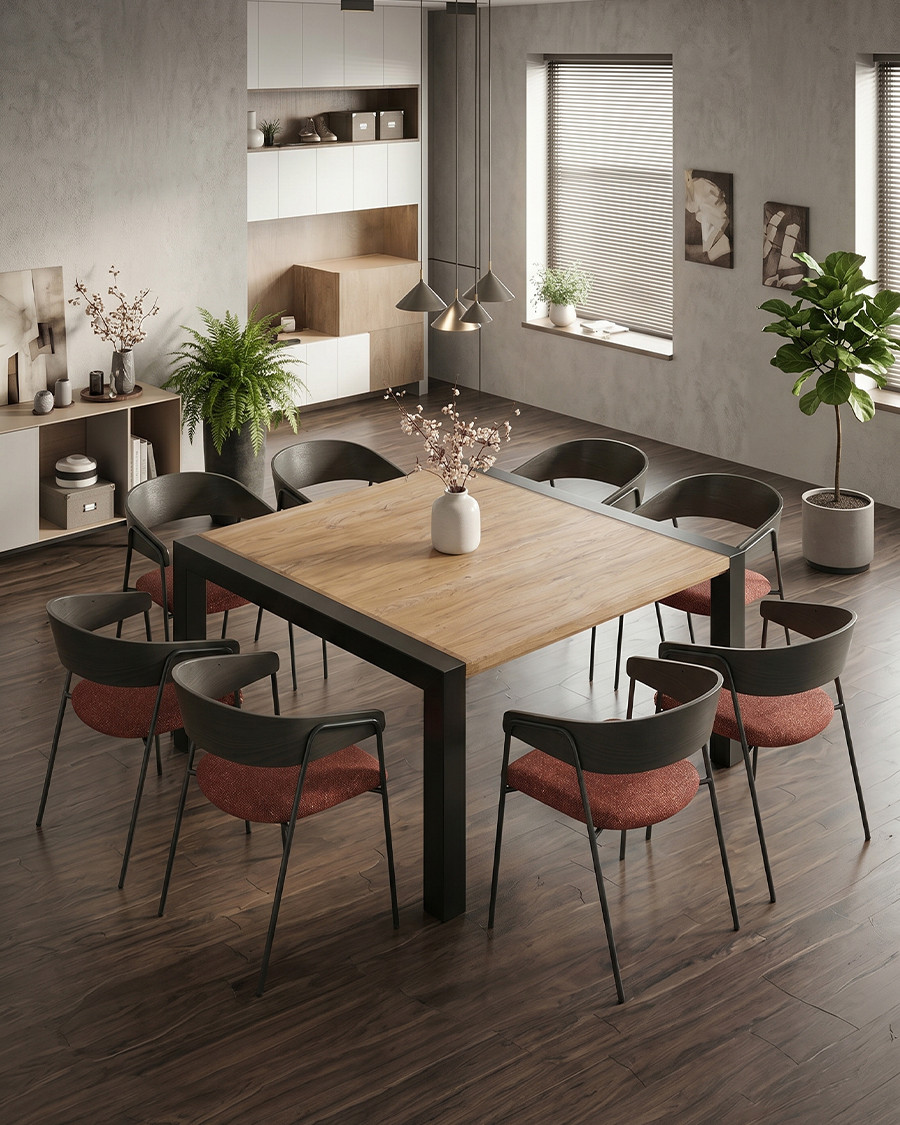 Arche - Vierkante eettafel...