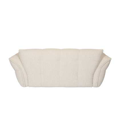 Gauffre - Sofá de 2 plazas en tejido bouclé beige