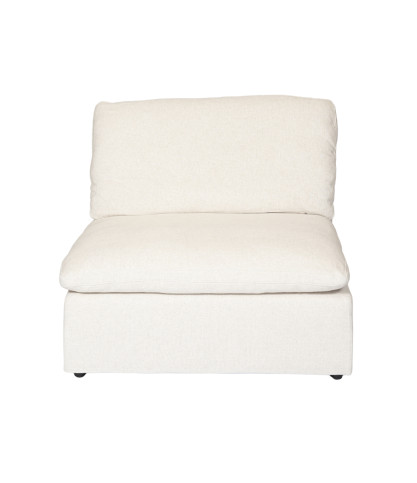 Cloud - Fauteuil en lin beige