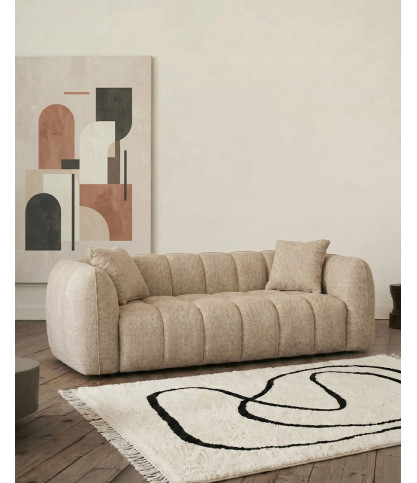 Cloud - 3-seater fabric sofa