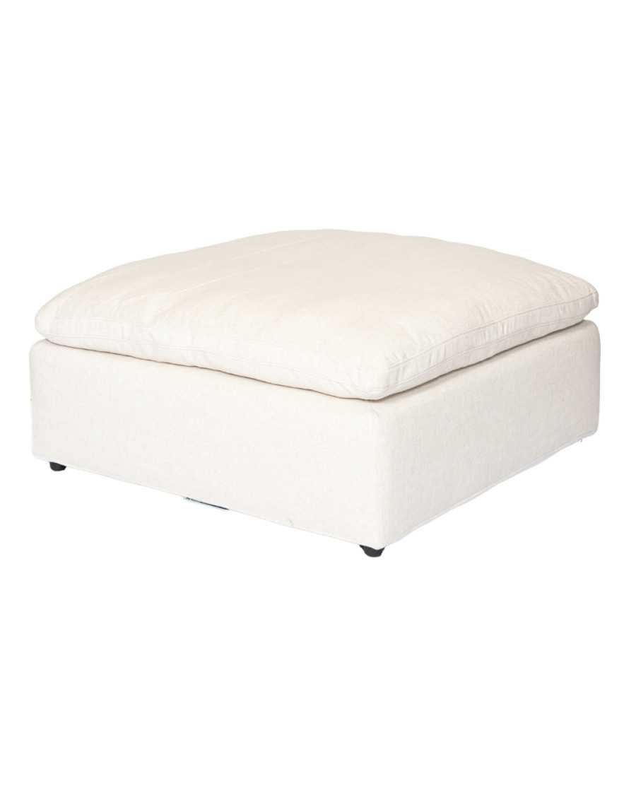 Cloud beige - Divano modulare in lino beige, 3 o 4 posti