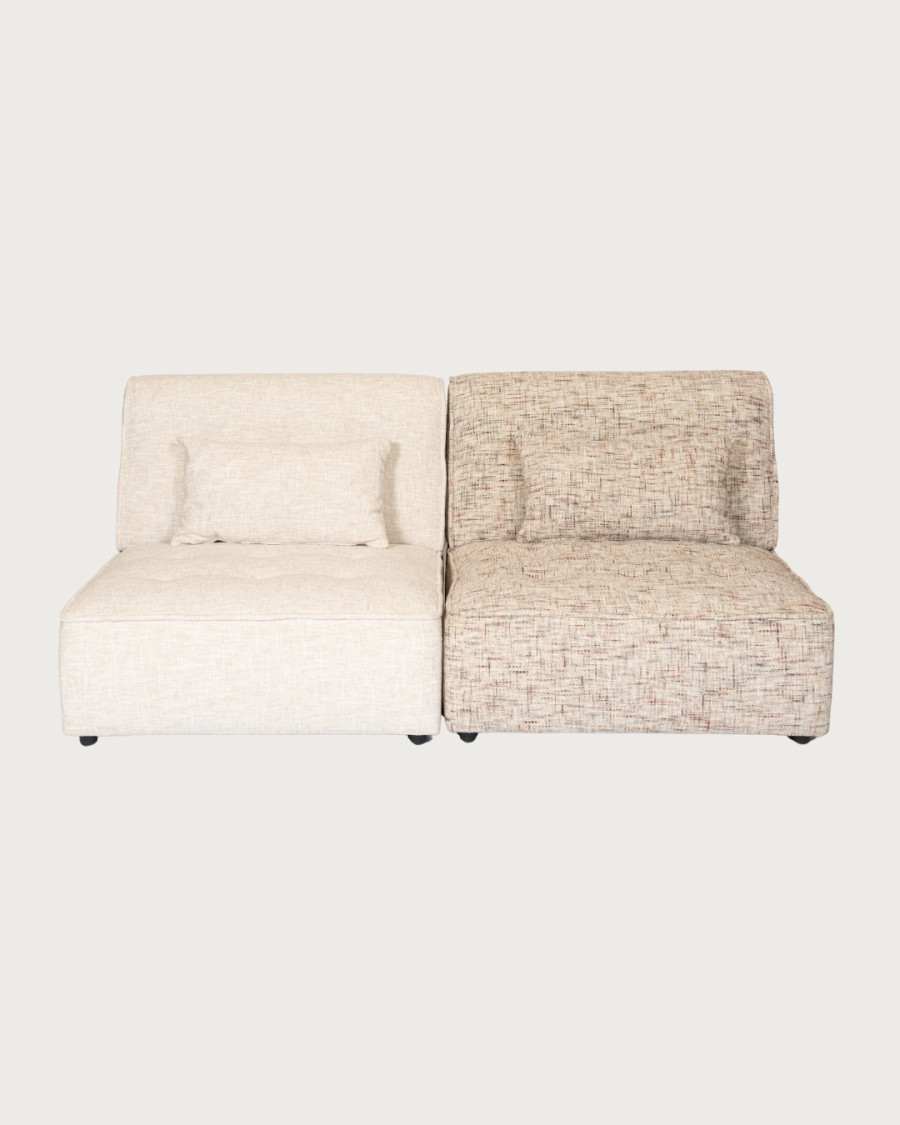 Elise - Modular sofa composed of two armchairs, with or without a chaise longue