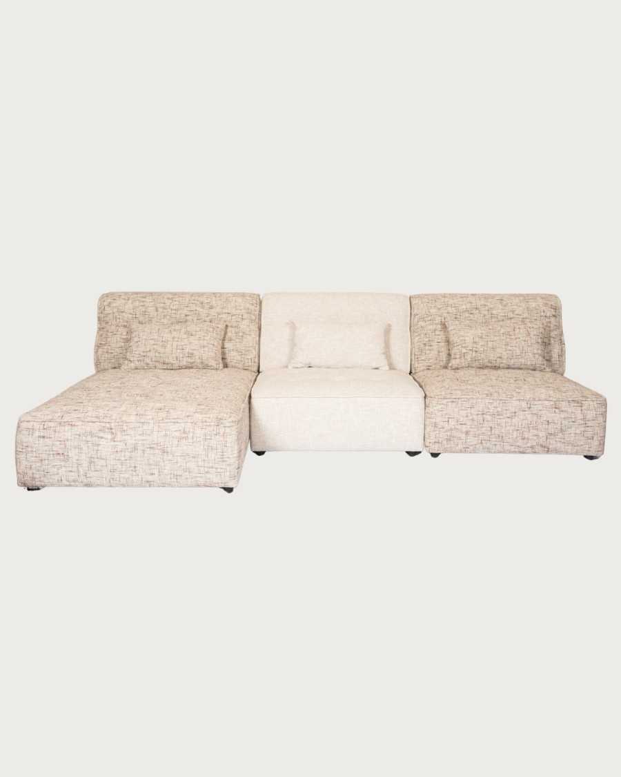 Élise - Modulaire bank bestaande uit twee fauteuils, met of zonder chaise longue.