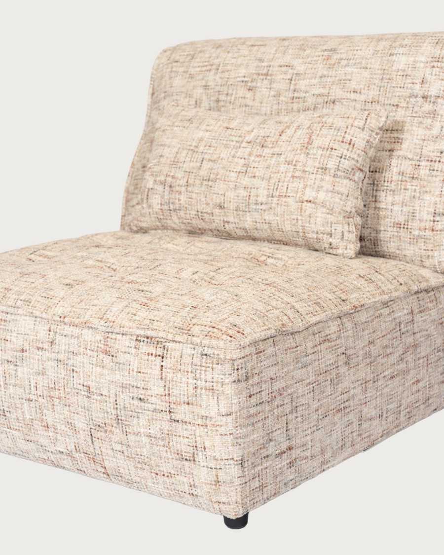 Élise - Sofá modular compuesto por dos sillones, con o sin chaise longue.