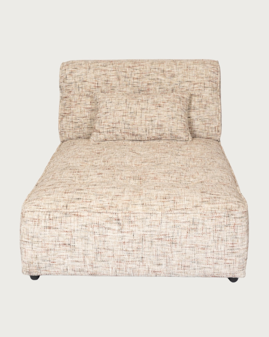Elise - Modulaire bank bestaande uit twee fauteuils, met of zonder chaise longue.