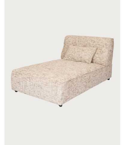 Élise - Modulaire bank bestaande uit twee fauteuils, met of zonder chaise longue.