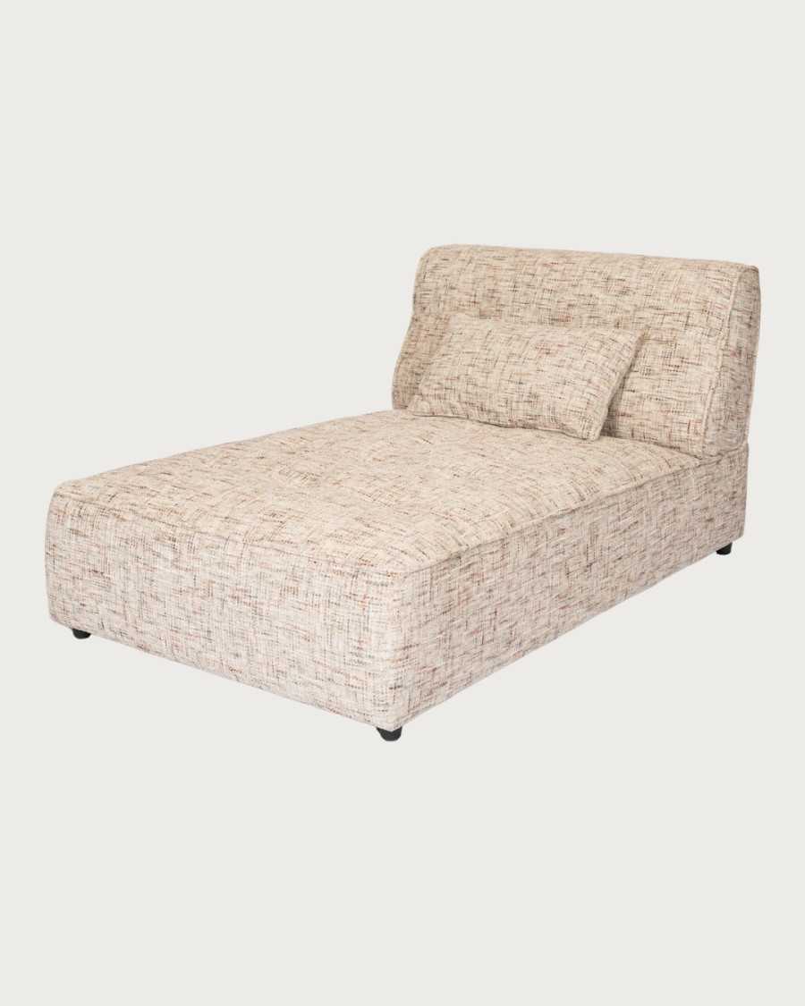 Élise - Sofá modular compuesto por dos sillones, con o sin chaise longue.