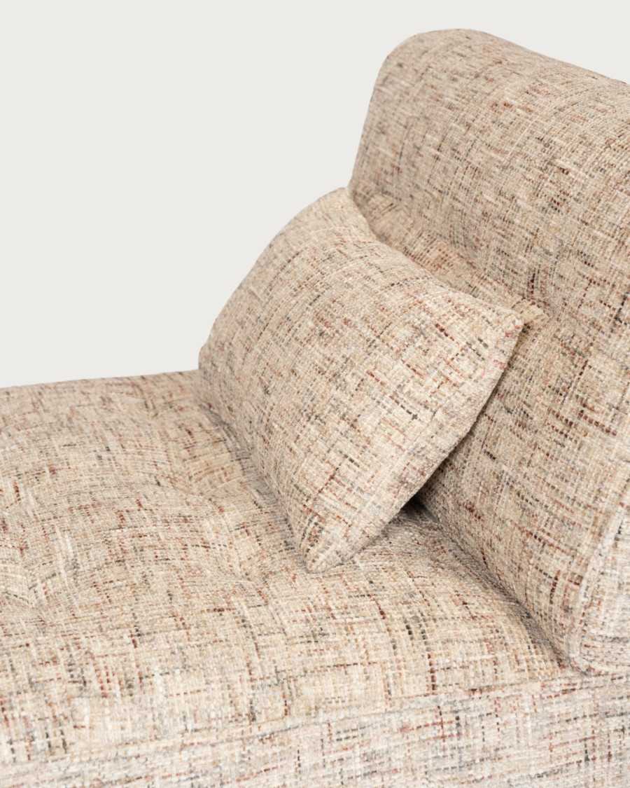 Élise - Modulaire bank bestaande uit twee fauteuils, met of zonder chaise longue.