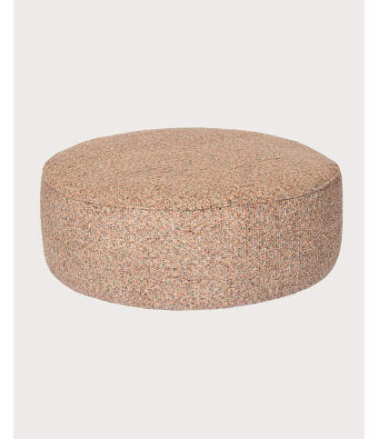 Élise - Pouf en tissu