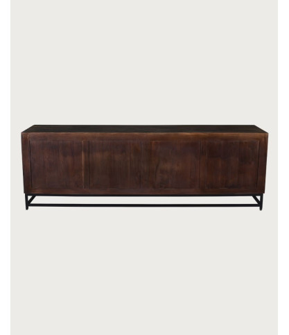 Kumo - Mueble de TV de madera maciza de acacia