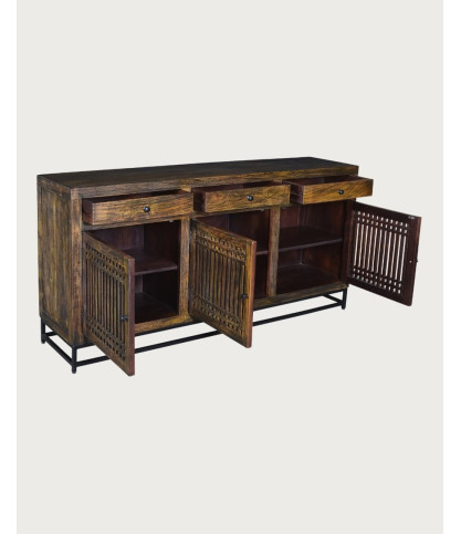 Kumo - Buffet van massief acaciahout