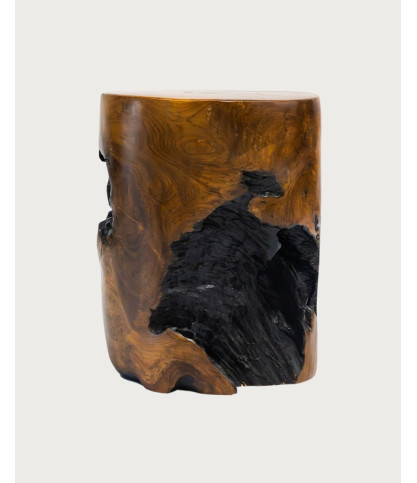 Ora – Hocker aus Teakholz