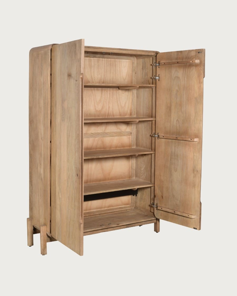 Kubo - Armario de madera maciza de mango