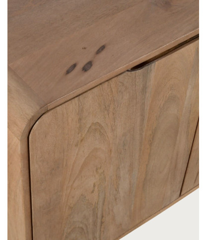 Kubo - Dressoir van mangohout met afgeronde hoeken