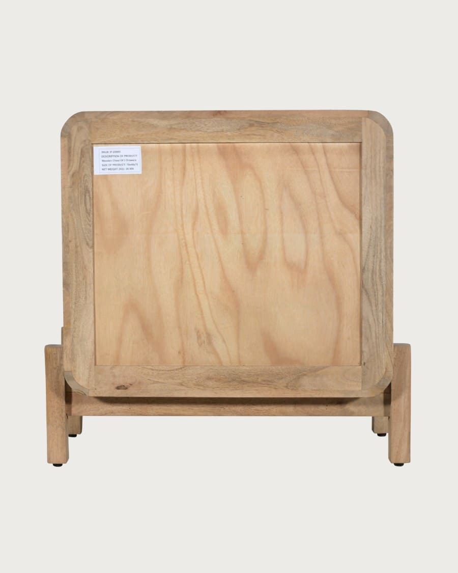 Kubo - Kleine ladekast van massief mangohout