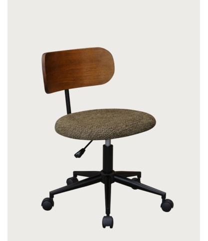 Vibo – Bürostuhl aus Stoff und Holz