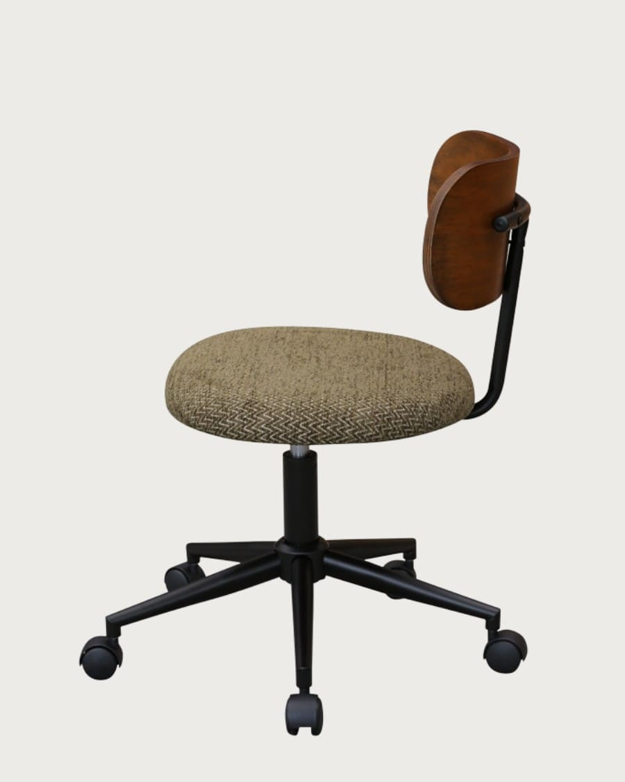Vibo - Fabric office chair with casters