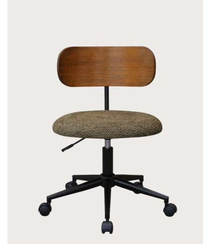Vibo – Bürostuhl aus Stoff und Holz
