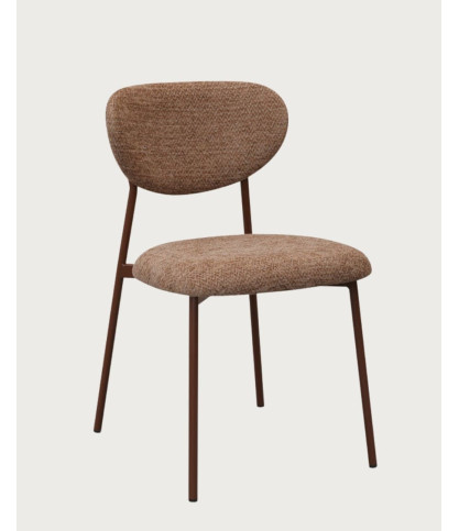 Nero - Chaises de salle à manger en tissu