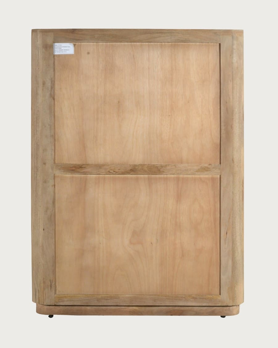 Elio - Armario de 4 puertas en madera de mango