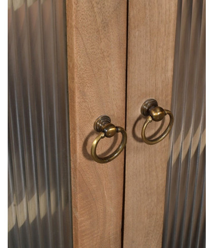 Noé - dressoir met 4 deuren van mangohout, 180 cm