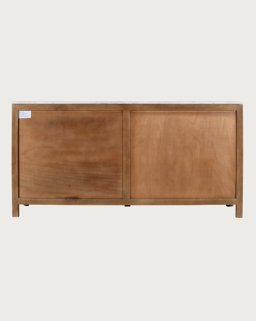 Noé - dressoir met 4 deuren van mangohout, 180 cm
