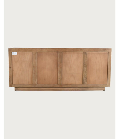 Lino - dressoir met 4 deuren, gemaakt van massief mangohout