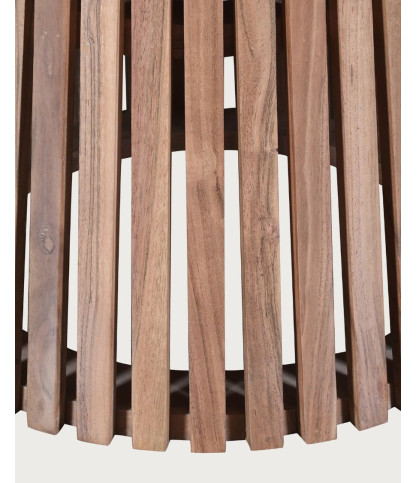 Tibo - Round acacia wood dining table
