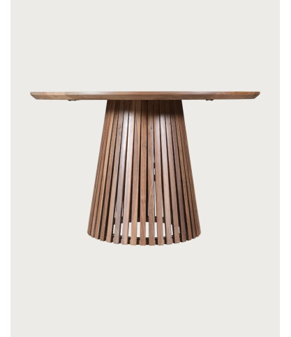 Tibo - Ronde eettafel van acaciahout