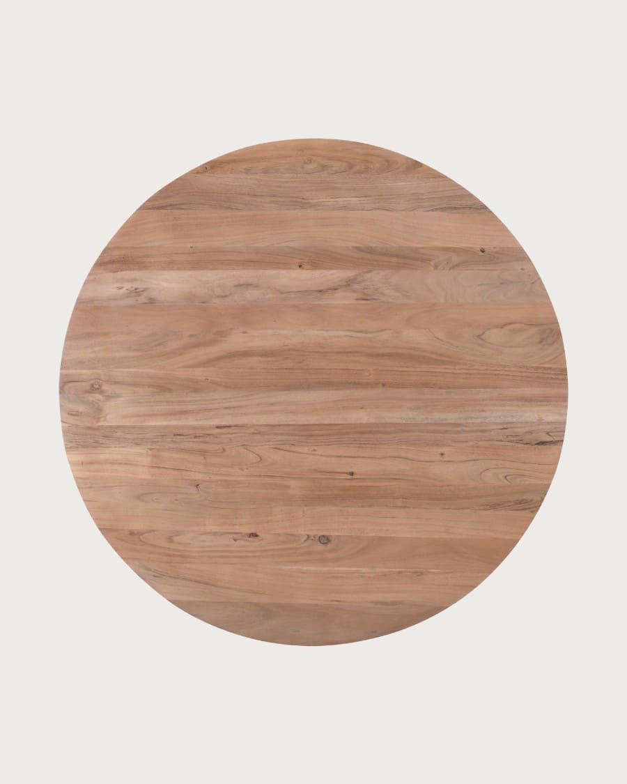 Tibo - Ronde eettafel van acaciahout