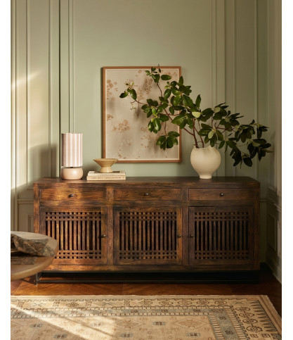 Kumo - Buffet en bois d'acacia massif