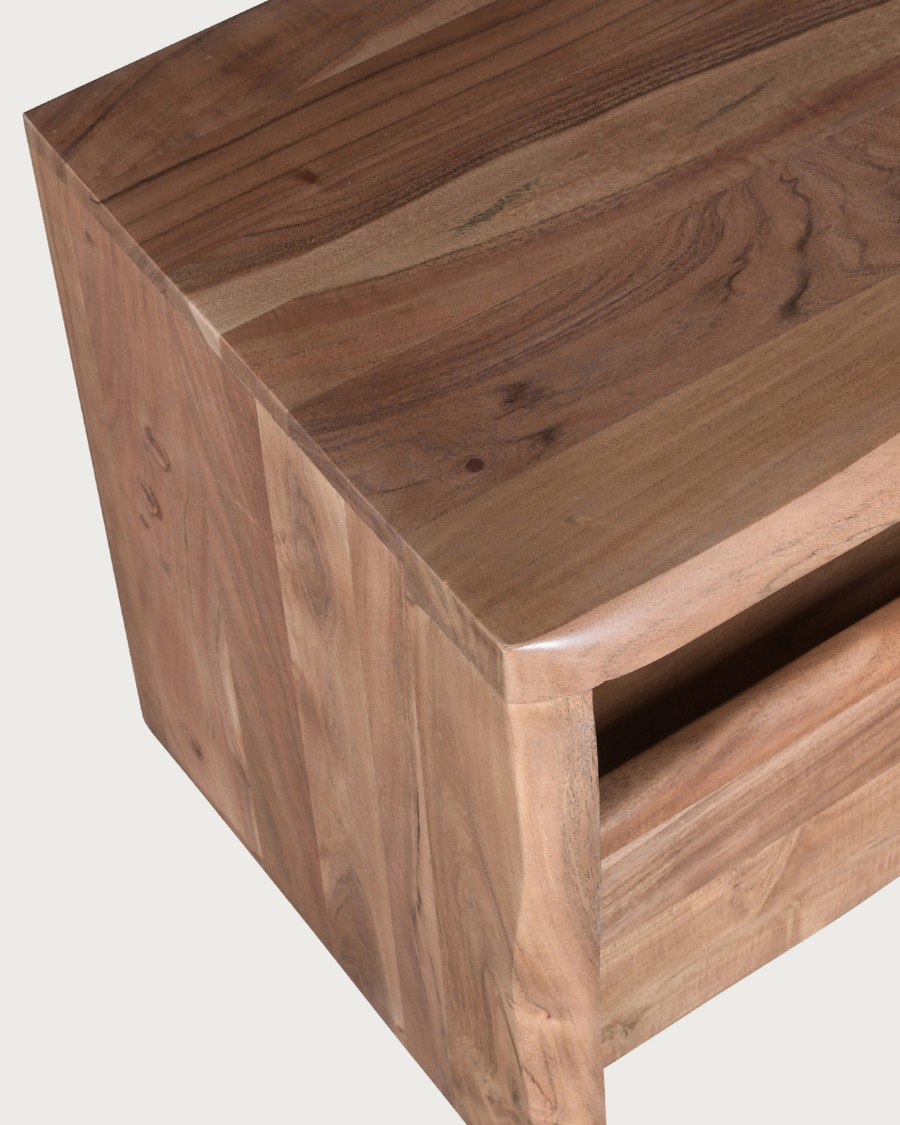 Ella - Acacia wood TV stand 140 cm