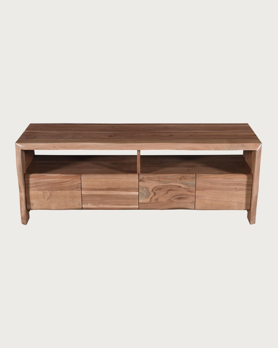 Ella - TV Ständer aus Akazienholz, 140 cm